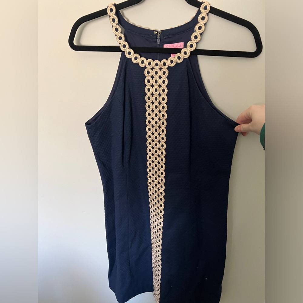 NWT Lilly Pulitzer, Navy Sasha Shift Dress